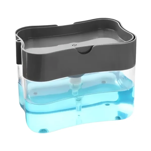 Liquid Soap Pump Dispenser – Refillable Hand Wash & Dish Soap Dispenser for Kitchen & Bathroom