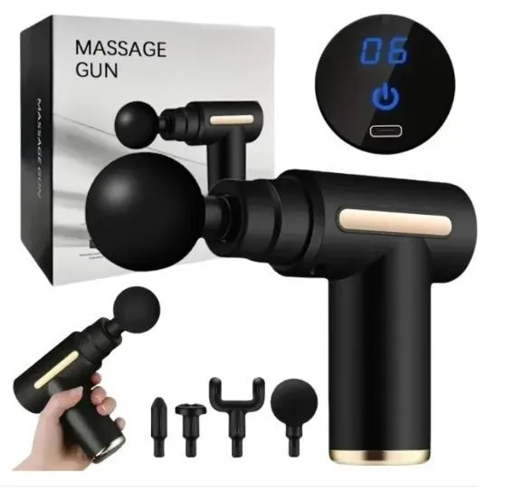 Professional Full Body Massage Gun – Portable Deep Tissue Percussion Massager