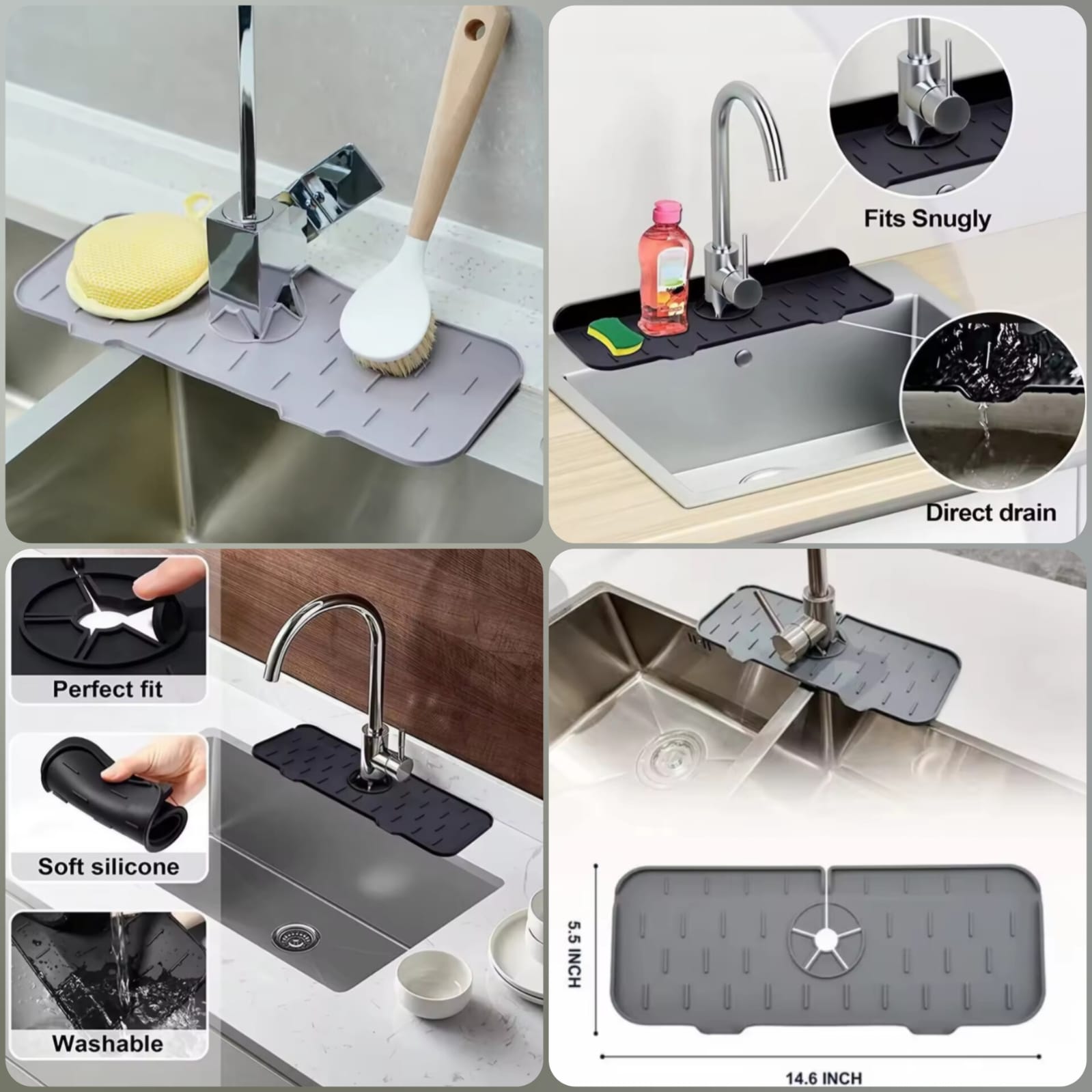 WhatsApp Image 2026-01-26 at 9.38.45 AM Thickened Silicone Faucet Mat Splash Guard Sink Drip Catcher for Kitchen and Bathroom - Image 1