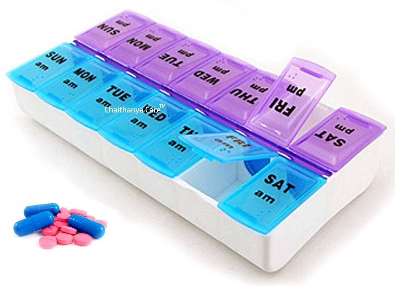 WhatsApp Image 2026-02-11 at 11.31.15 PM Weekly Pill Box Organizer Medicine Storage Case with Compartments - Image 1
