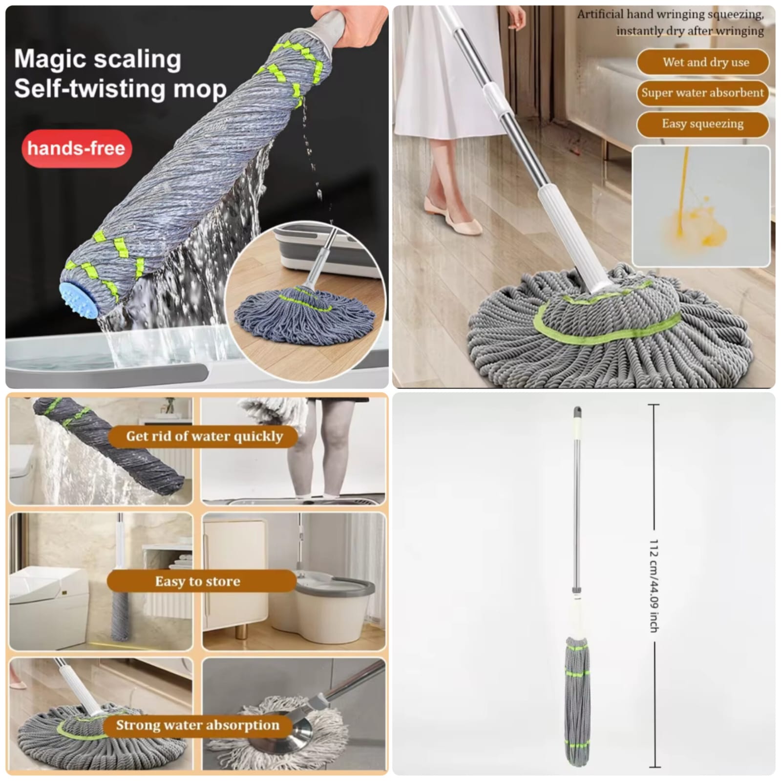 WhatsApp Image 2026-02-13 at 9.26.54 PM Magic Twist Mop Self-Wringing 360° Rotating Floor Cleaning Mop with Handle - Image 1