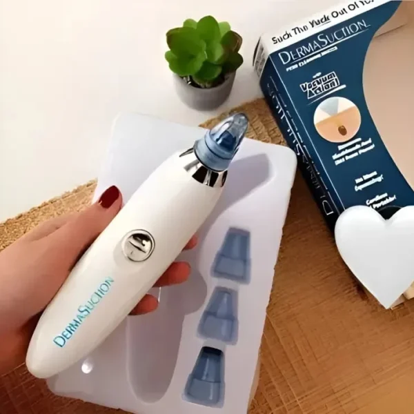 Derma Suction Blackhead Remover Vacuum – Cell Operated Pore Cleaner Device