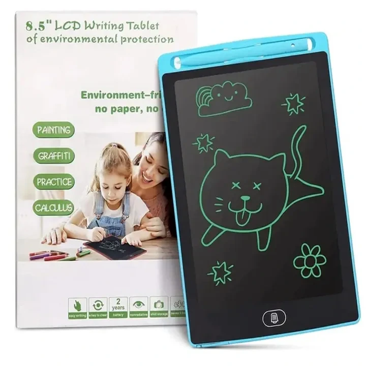 65ba483577dd1d9d7d7ef791cbf8491c.jpg_720x720q80.jpg_ Kids LCD Writing Tablet Digital Drawing Pad 8.5 & 10 Inch Educational Learning Board - Image 1