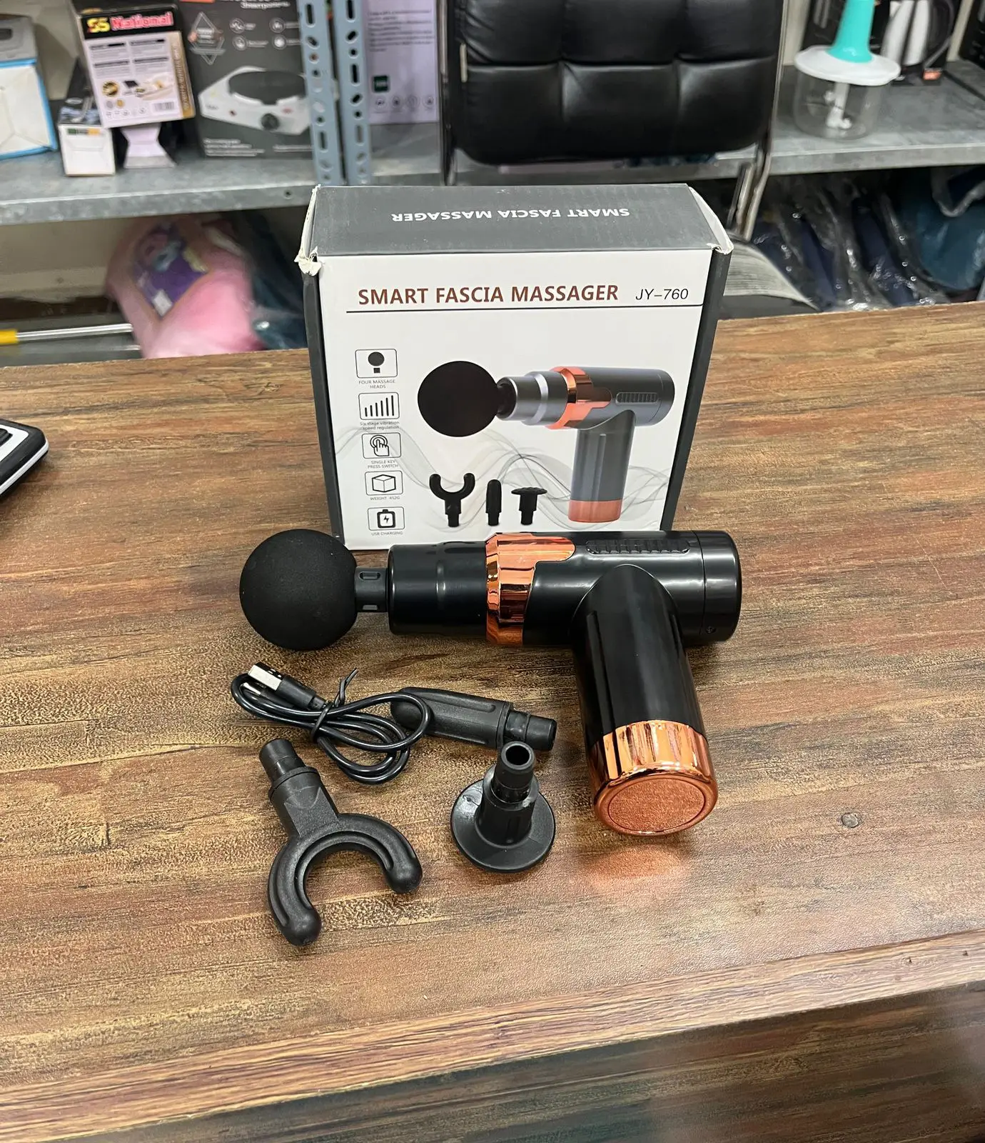 WhatsApp Image 2026-05-04 at 09.37.05 Heavy Duty Massage Gun Deep Tissue Muscle Massager for Pain Relief and Recovery - Image 1